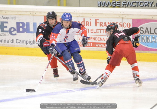 2015-04-12 Torneo di Pinzolo 4 Aosta-Hockey Milano Rossoblu U12 (4-0)